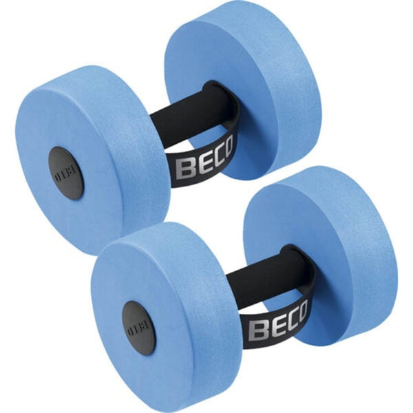 2er Pack Beco Beermann Aqua Hantel blau M