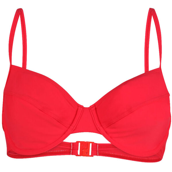 Stuf Solid 7-L Damen Bügel Top Bikini rot red 44D