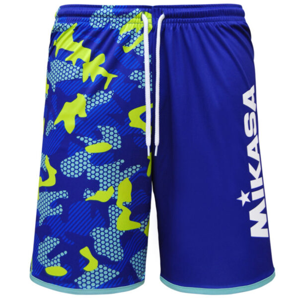 MIKASA Beachvolleyball Shorts Camouflage Herren royal XXL