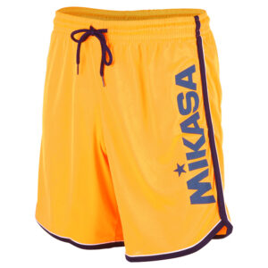MIKASA Crystal Beachvolleyball Shorts Herren orange navyblau S