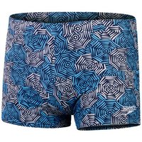 SPEEDO Badehose ESCAPE ASHT AM BLUE/WHITE