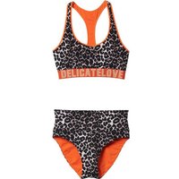 DELICATELOVE Damen Bikini Racerback Bikini Set FIONA Classic Leo
