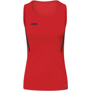 JAKO Challenge Tanktop Damen rot/schwarz 38