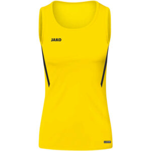 JAKO Challenge Tanktop Damen citro/schwarz 40