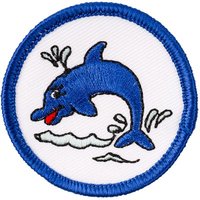 Schwimmabzeichen "Delfin"